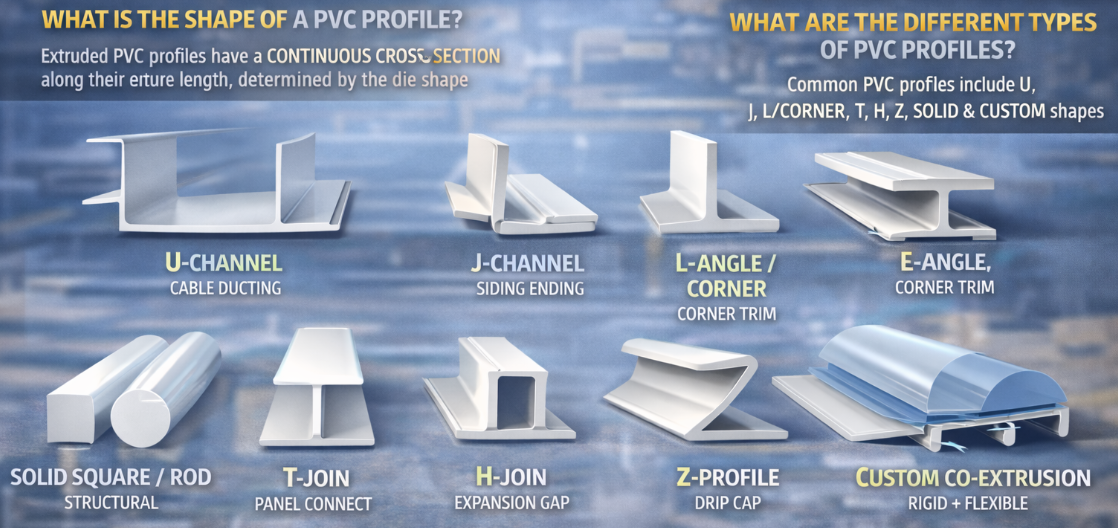 Everything You Should Know about PVC Profile Types