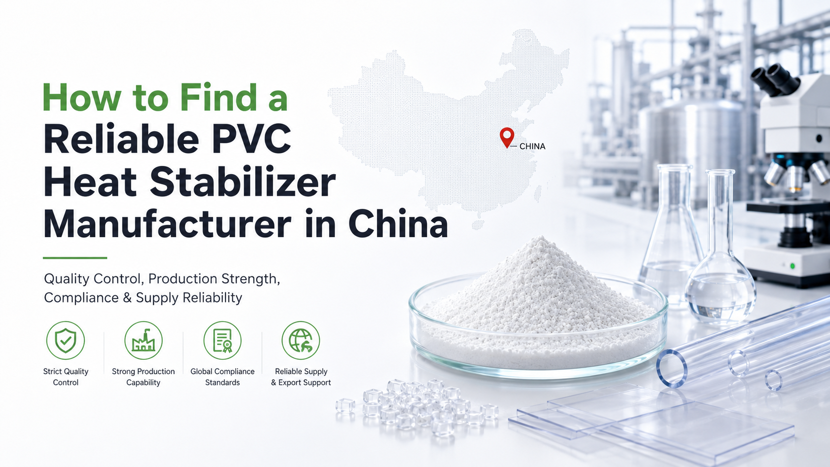 How to Find a Reliable PVC Heat Stabilizer Manufacturer in China?