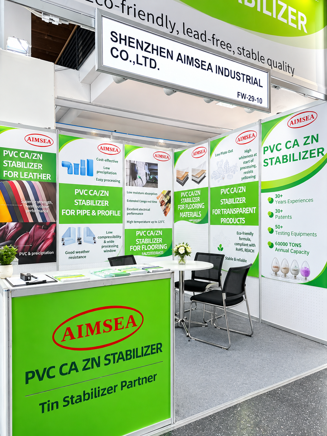 AIMSEA at Fakuma 2026: Eco-Friendly, Low-Odor & Non-Plate-Out PVC Stabilizers