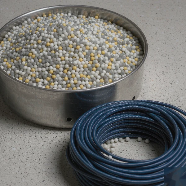 Recycled PVC pellets and cable compound