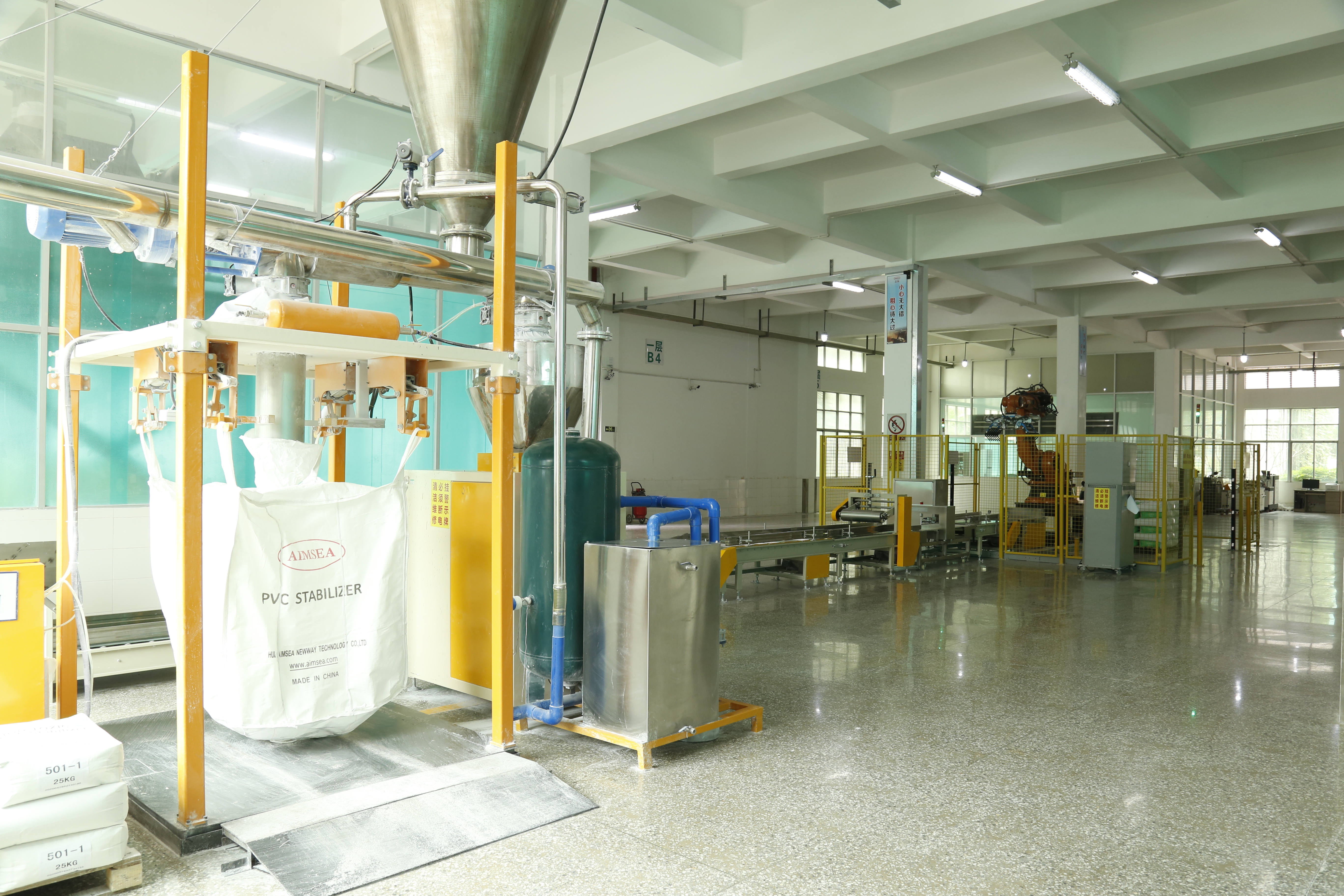 PVC calendering production line for film and sheet manufacturing